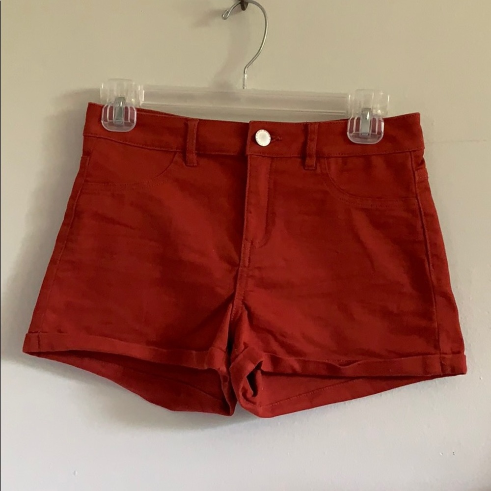 Brick Colored Shorts